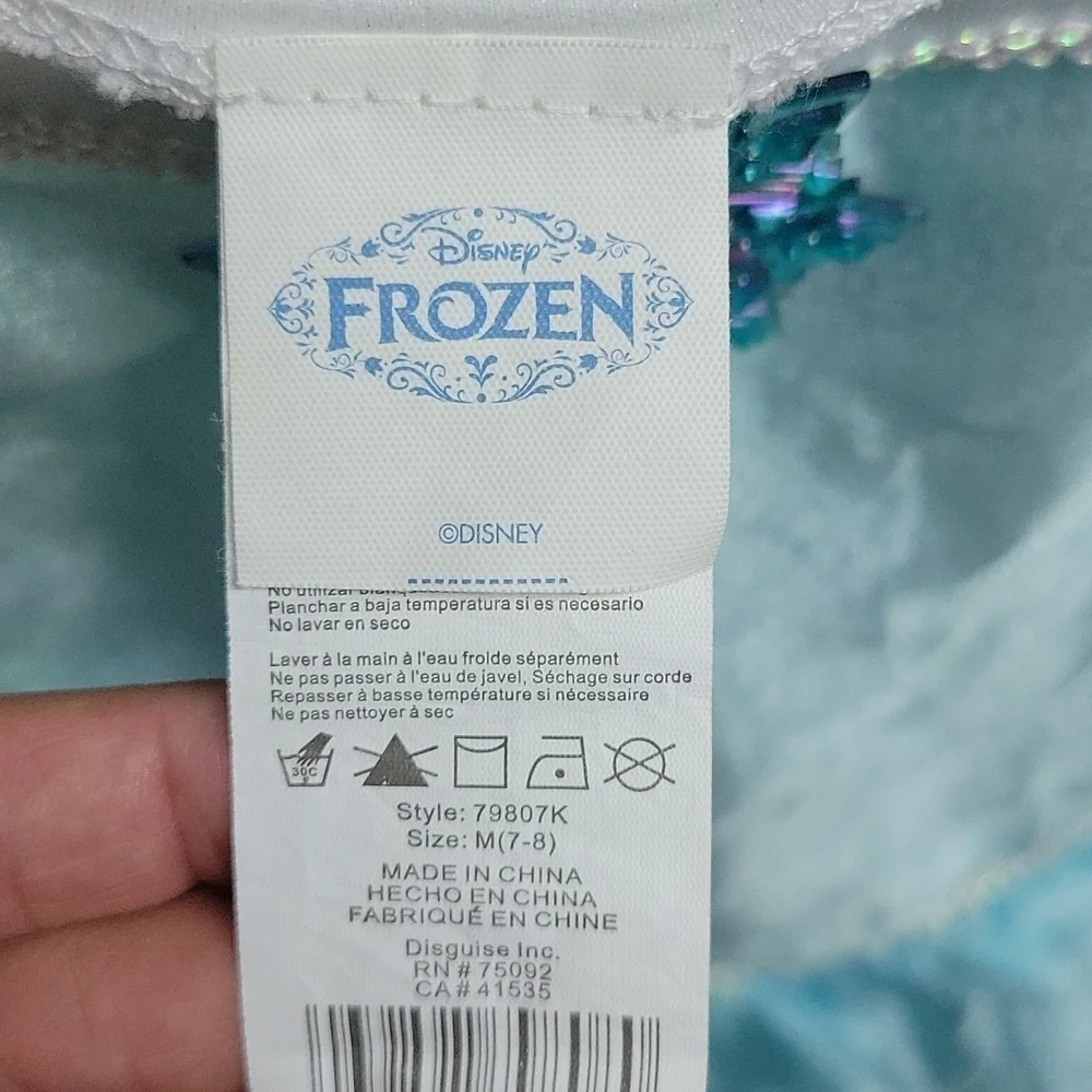 Disney Frozen Elsa dress costume size medium (7-8)